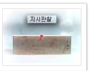 현상처리 - 현상제 도포 후 지시 관찰